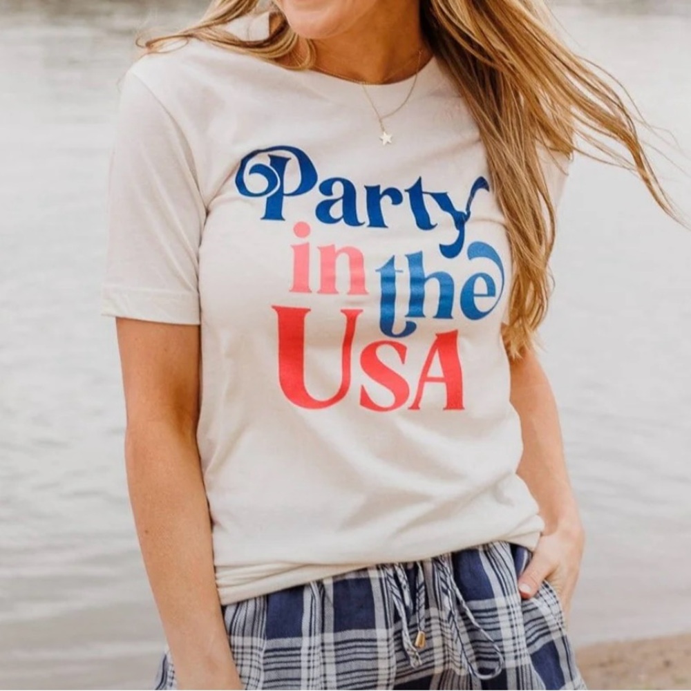 Women’s “Party In the USA” Fourth of July T-shirt